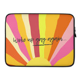 Woke Up Gay Again Laptop Sleeve